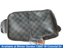 Louis Vuitton Avenue Sling Bag Black Purse / Handbag