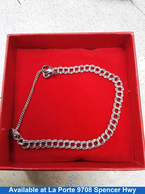 Cable Bracelet - Silver 6.3 grams 8 inch