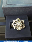Women's Ring - White Gold 14k (.585) 9.4 grams Size 10
