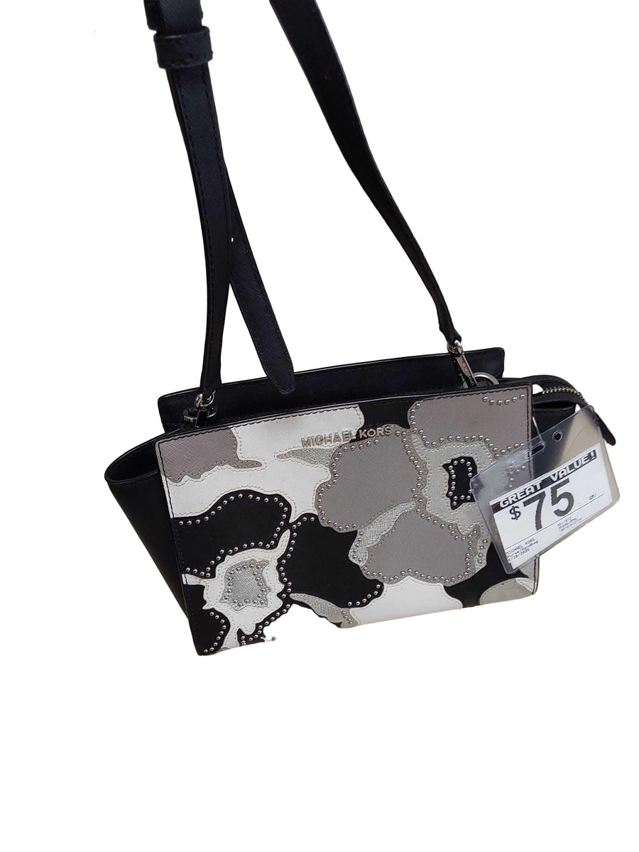 Michael Kors Ac-1812 Black Purse / Handbag