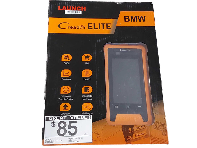 Launch Creader Elite Bmw Orange Electrical Testing Instrument