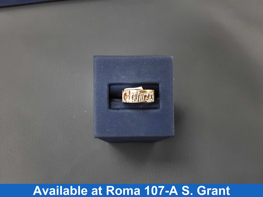Women's Ring - Yellow Gold 10k (.417) 3.8 grams Size 7.5