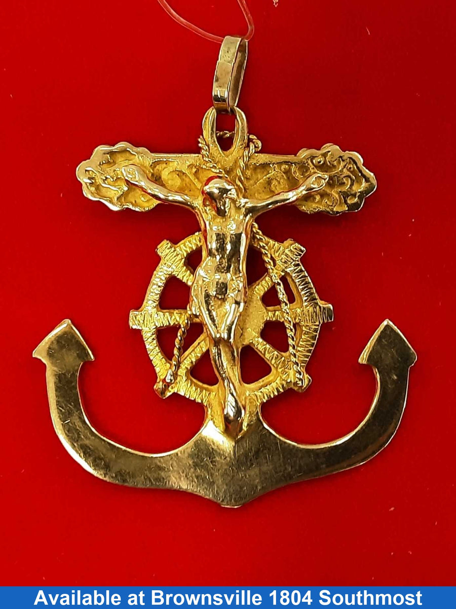 Religious Pendant - Yellow Gold 10k (.417) 9 grams