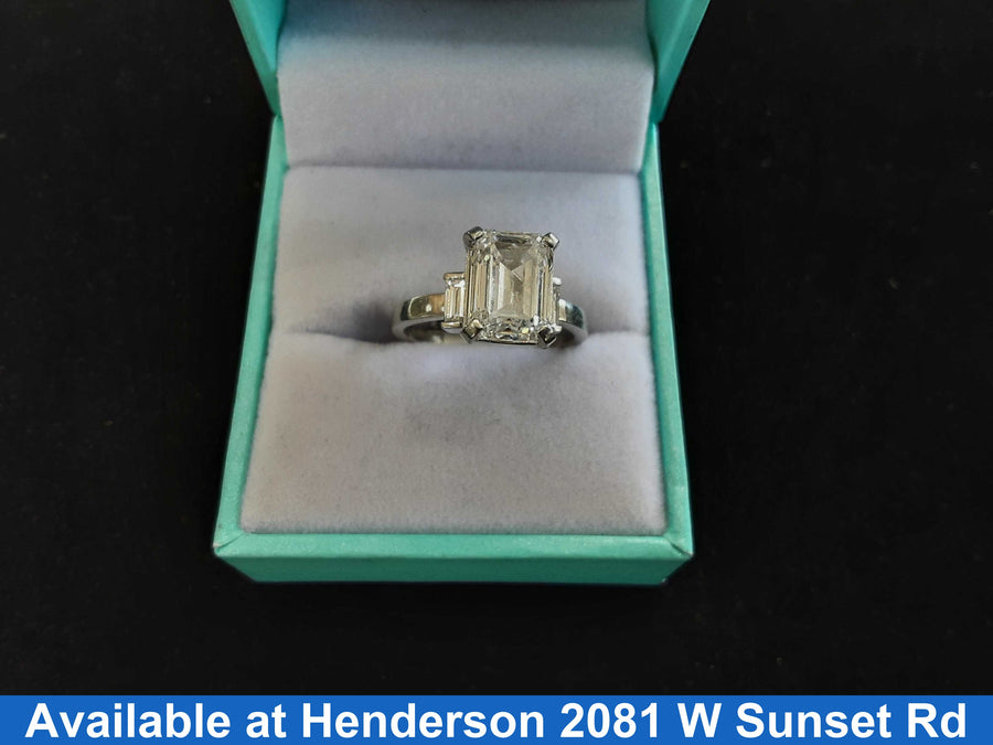 Ring - Wedding Set - Platinum 5.7 grams Size 20