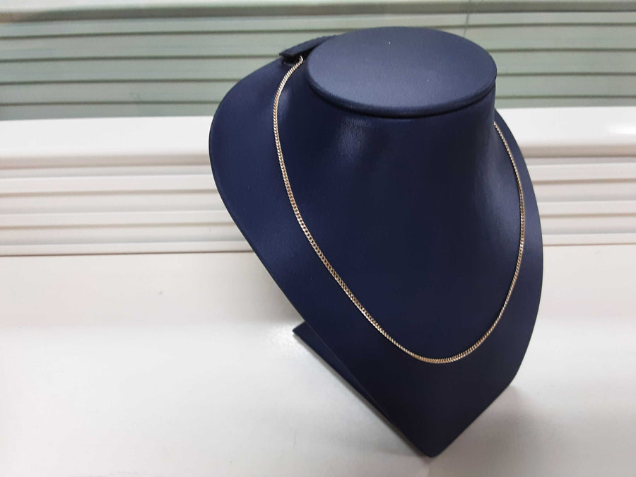 Cuban Link Chain - Yellow Gold 10k (.417) 2.1 grams 24 inch