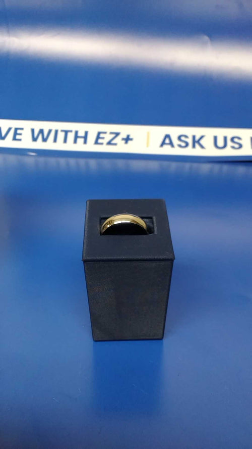 Ring - Wedding Band - Yellow Gold 14k (.585) 5.3 grams Size 13