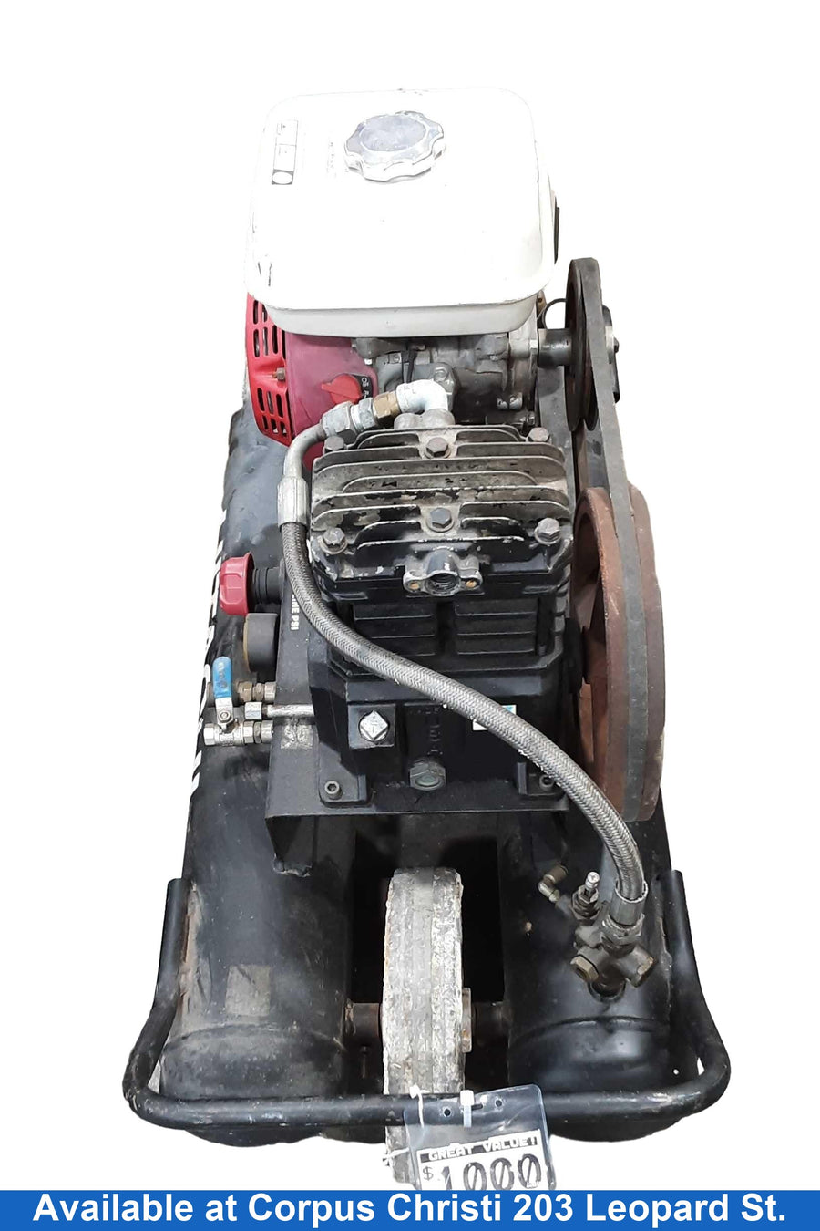 Hitachi Black Gas Powered Compressor