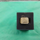 Men's Ring - Yellow Gold 10k (.417) 7.8 grams Size 10.5