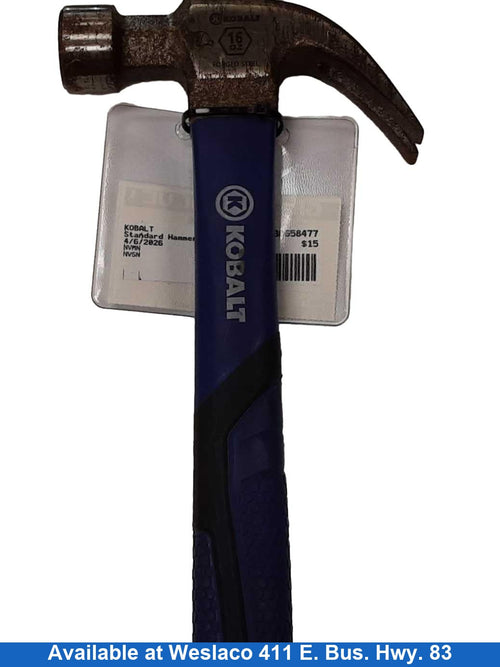 Kobalt Blue Hand Hammer Tool