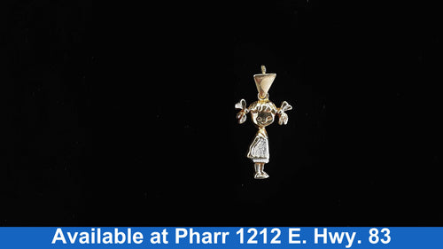 Symbol Pendant - Yellow Gold 14k (.585) 3.9 grams