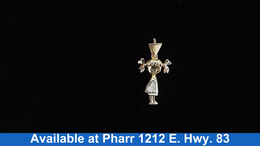 Symbol Pendant - Yellow Gold 14k (.585) 3.9 grams