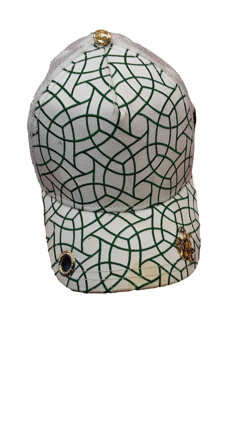 Red Monkey Mex White Hat