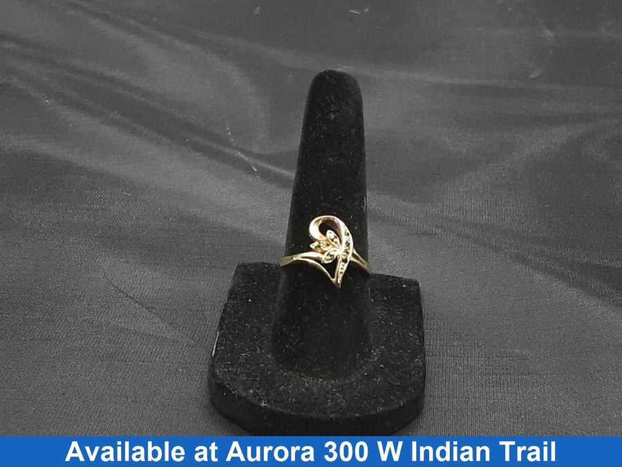 Women's Ring - Yellow Gold 10k (.417) 2 grams Size 6