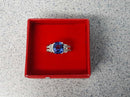 Ring - Lds Fashion - White Gold 14k (.585) 7.5 Grams Size 8