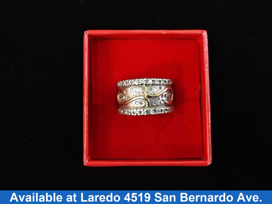 Women's Ring - Yellow Gold 14k (.585) 9.4 grams Size 7