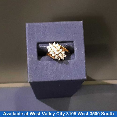 Women's Ring - Yellow Gold 14k (.585) 4.5 grams Size 5.5