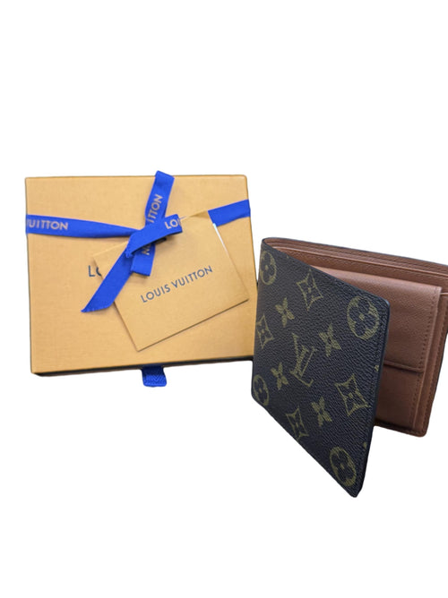 Louisvuitton Bifold Wallet Brown Wallet