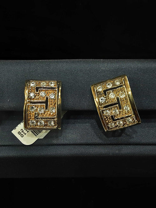 Earrings - Yellow Gold 10k (.417) 4.6 grams