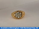 Men's Ring - Yellow Gold 10k (.417) 8.2 grams Size 12