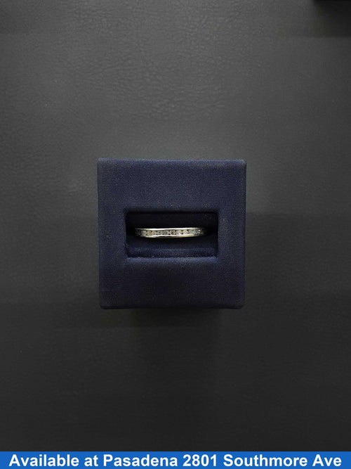 Ring - Wedding Band - White Gold 10k (.417) 1.5 grams Size 8