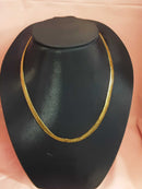 Serpentine Chain - Yellow Gold 14k (.585) 11.6 grams 20 inch