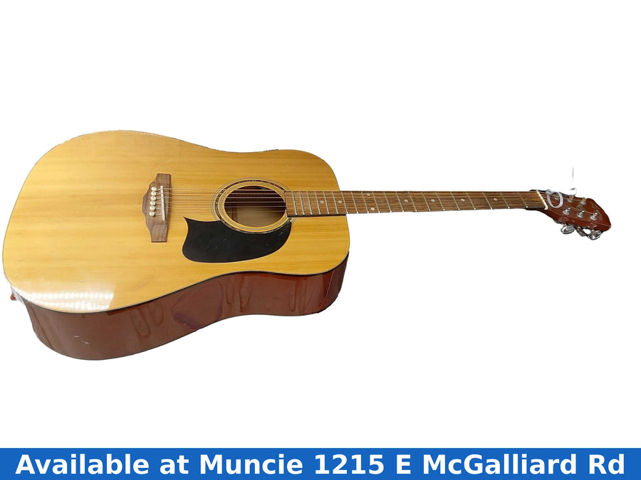 Lyon Lgztpa1 Brown Acoustic / Electric Classic Guitar