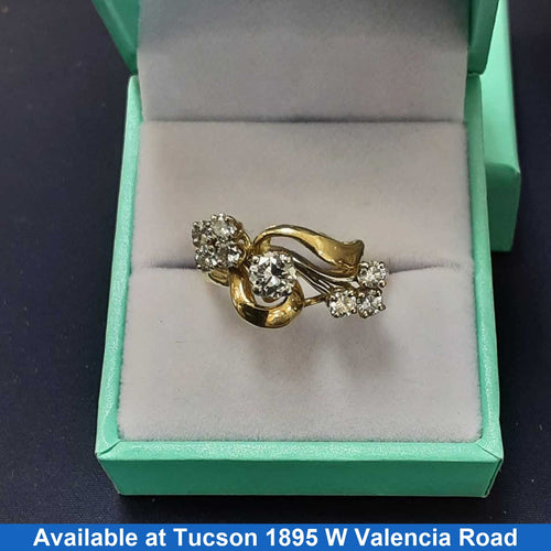 Women's Ring - Yellow Gold 14k (.585) 4.5 grams Size 7
