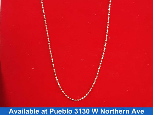 Bead Chain - Rose Gold 14k (.585) 1.7 grams 20 inch