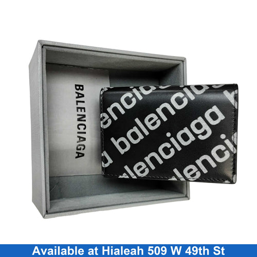 Balenciaga 59412-101090.000958 Black Wallet