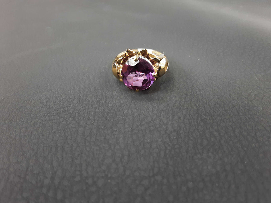 Women's Ring - Yellow Gold 10k (.417) 2.9 grams Size 7