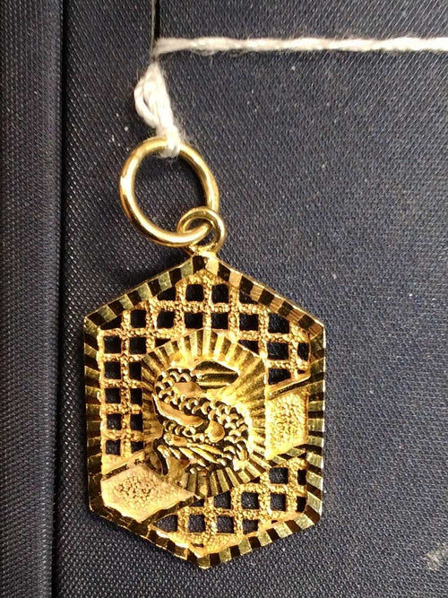 Pendant - Yellow Gold 18k (.750) 3 grams