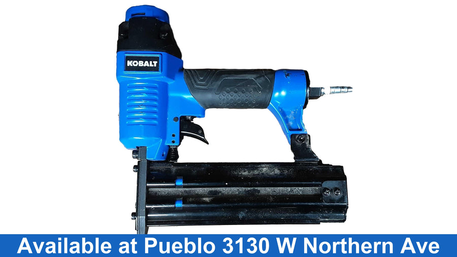 Kobalt Kbat161001 Blue Pneumatic Brad Nailer