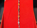 Tennis Bracelet - White Gold 14k (.585) 6.8 grams 8 inch