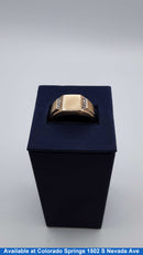 Women's Ring - Yellow Gold 10k (.417) 3.6 grams Size 11