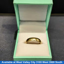 Ring - Wedding Band - Yellow Gold 14k (.585) 4.8 grams Size 20