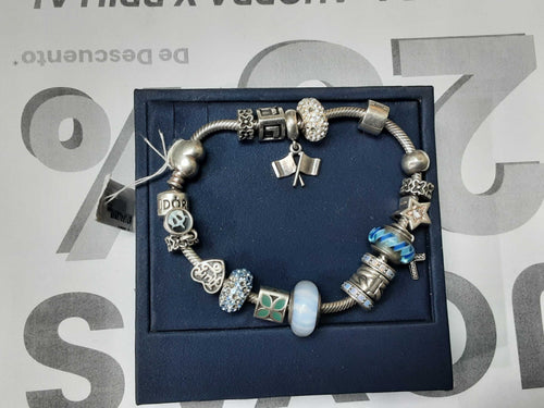 Bracelet - Silver 58.4 grams 7 inch