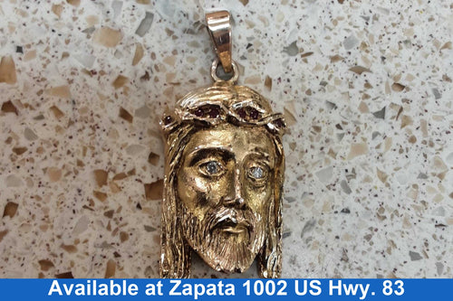 Religious Pendant - Yellow Gold 10k (.417) 40.9 grams