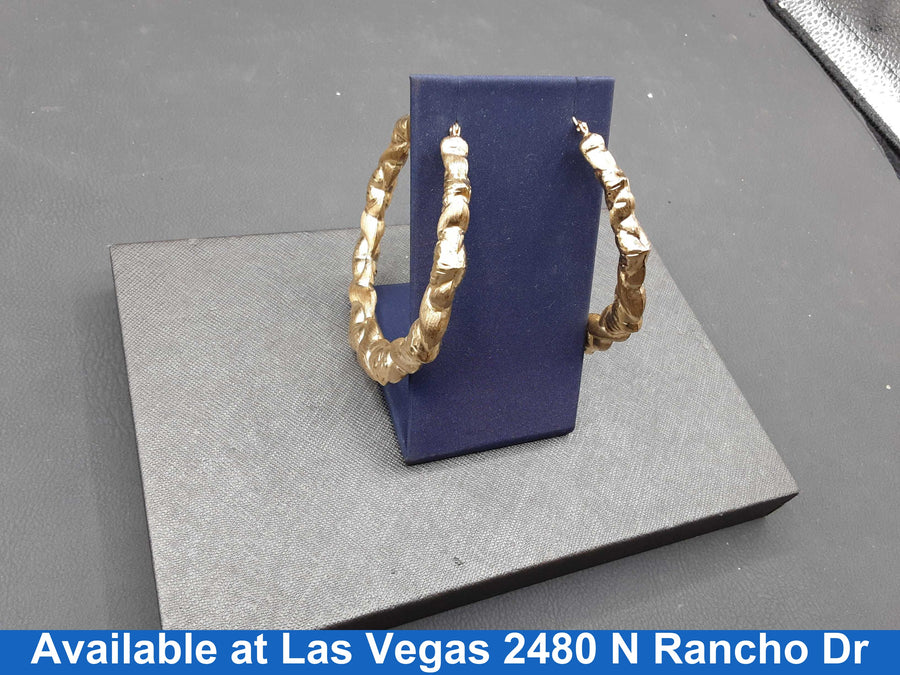 Earrings - Yellow Gold 10k (.417) 17.8 grams