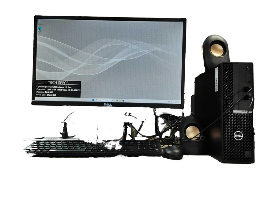 Dell D15s Intel Core I5 - 11th Generation 16 Gb 256 Gb Black Desktop