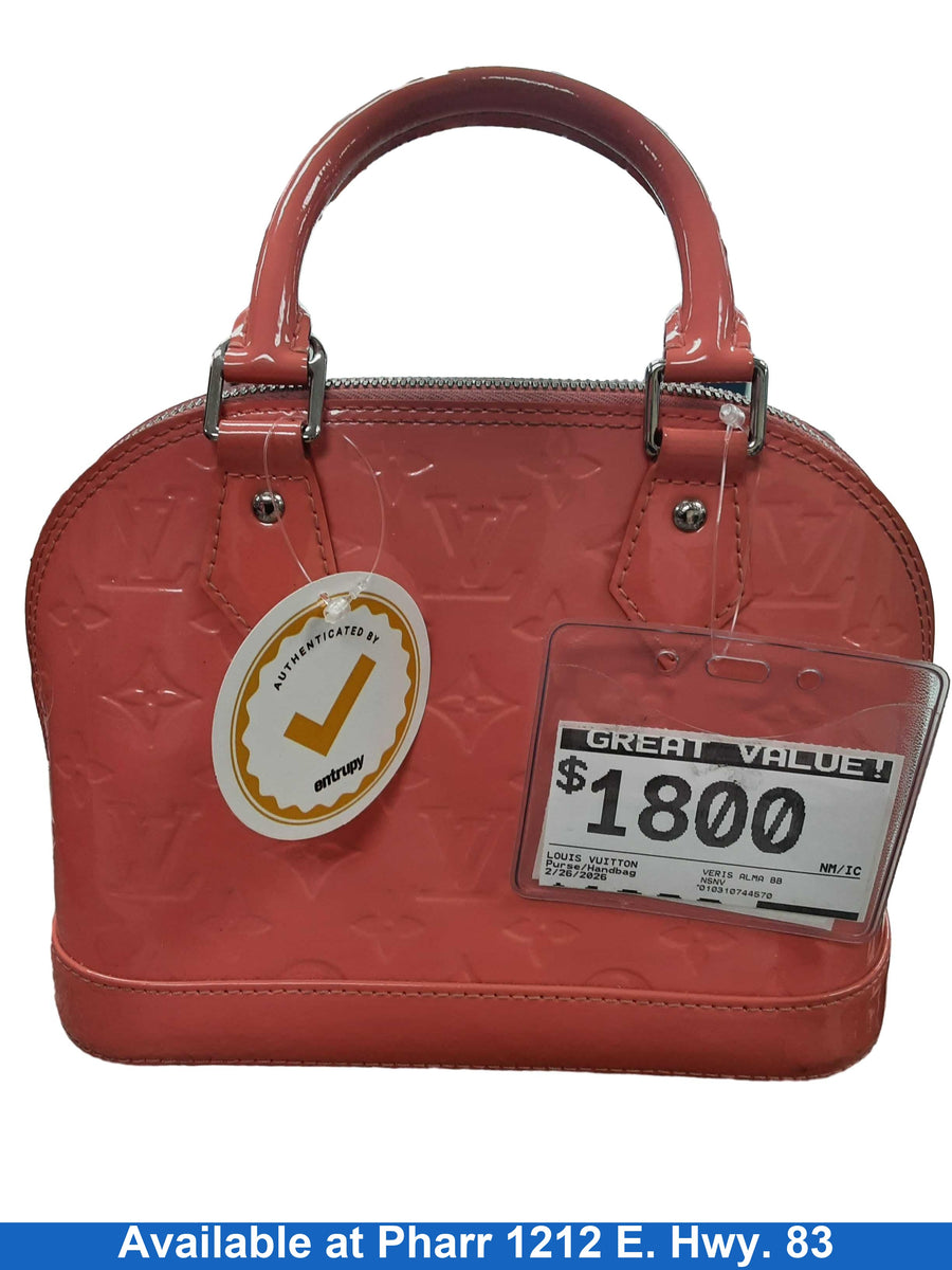Louis Vuitton Veris Alma Bb Pink Purse / Handbag