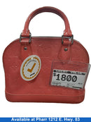 Louis Vuitton Veris Alma Bb Pink Purse / Handbag