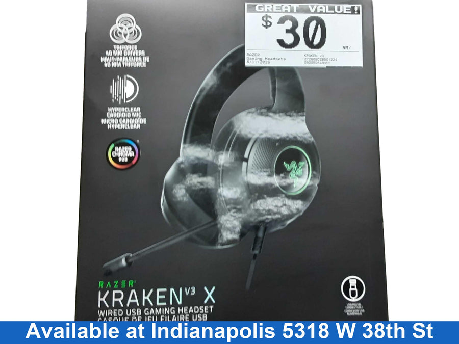 Razer Kraken V3 Black Gaming Headset