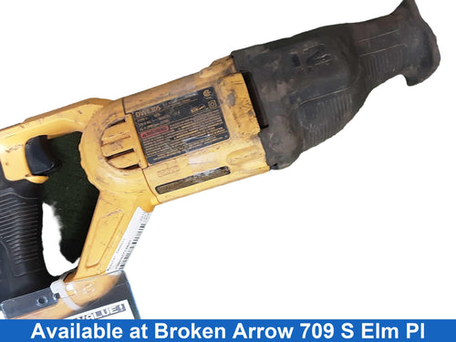 Dewalt Dwe305 Yellow Corded Reciprocating Saw