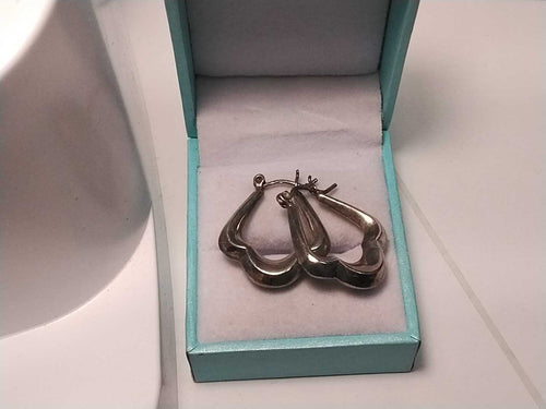Hoop Earrings - Silver 4.4 grams