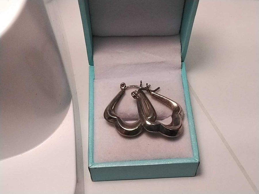Hoop Earrings - Silver 4.4 grams