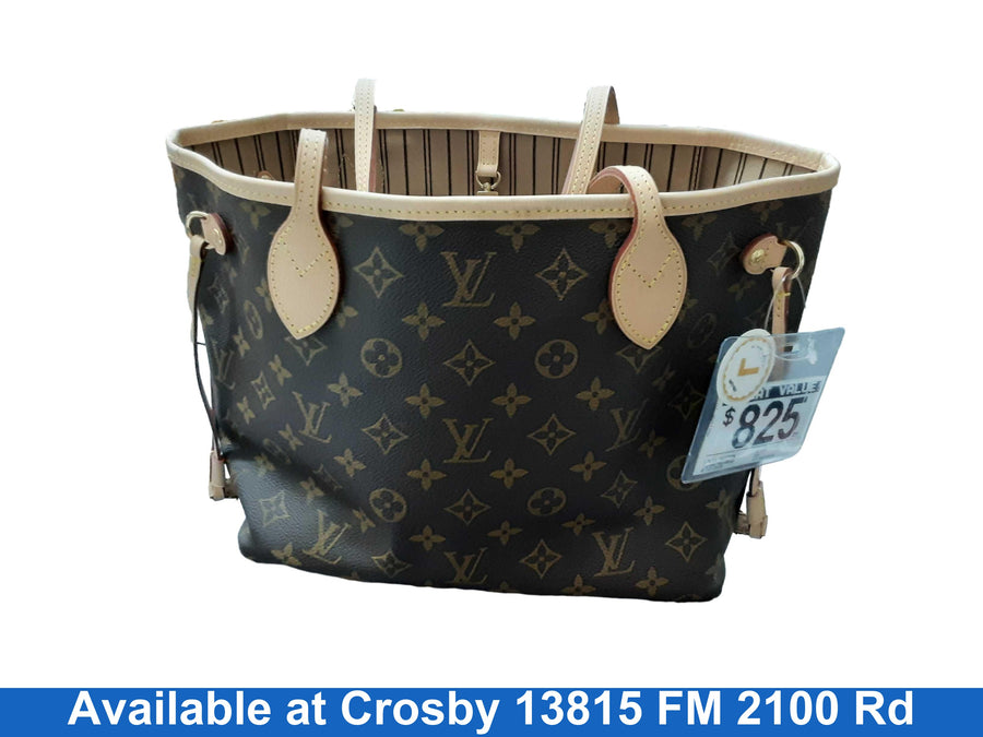 Louis Vuitton Neverfull Pm Brown Purse / Handbag