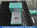 Women's Ring - Solitaire - Yellow Gold 18k (.750) 3.1 grams Size 20