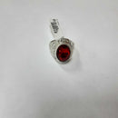 Women's Ring - Solitaire - Silver 7 grams Size 9