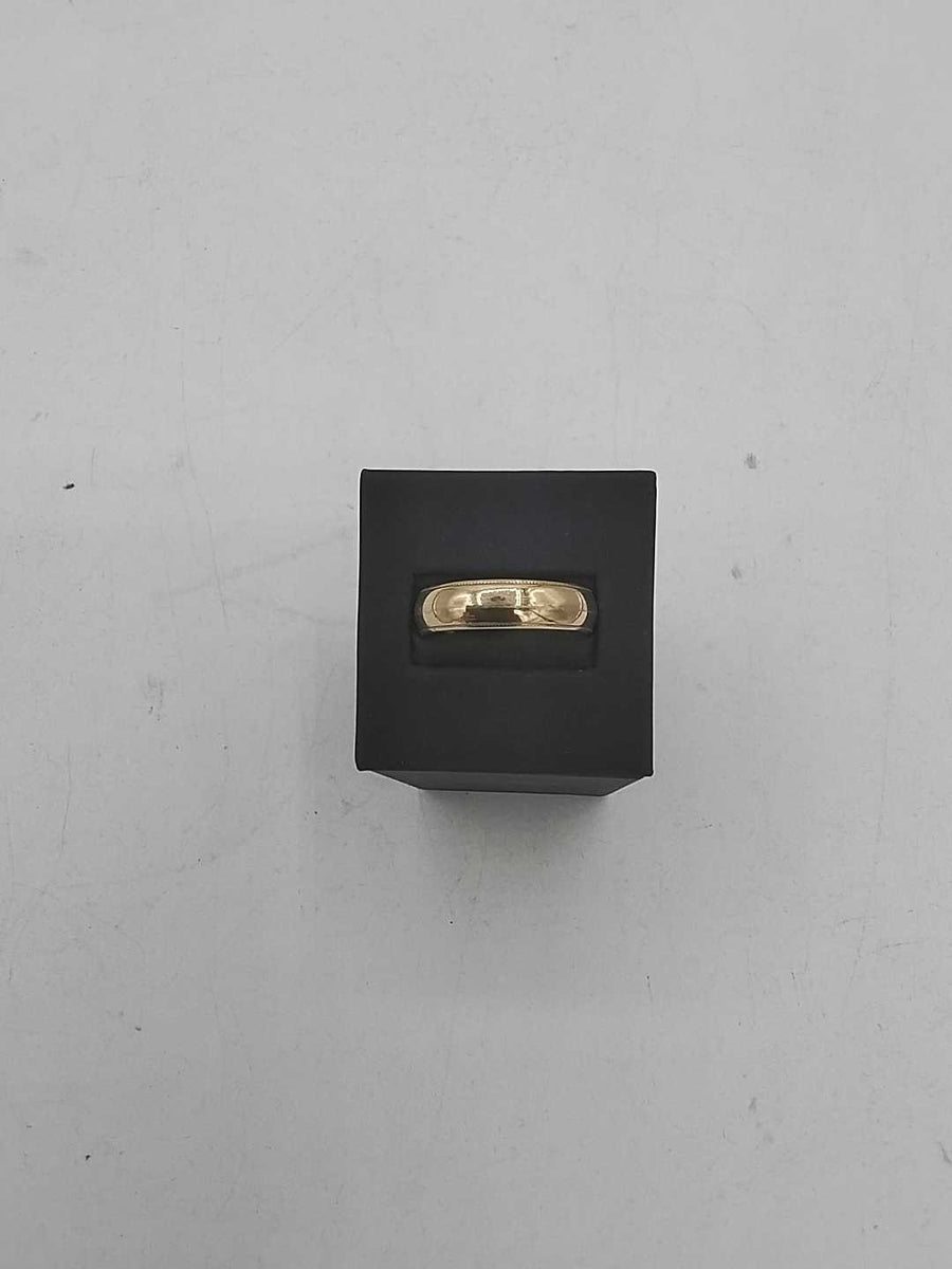 Ring - Wedding Band - Yellow Gold 14k (.585) 8.8 grams Size 10
