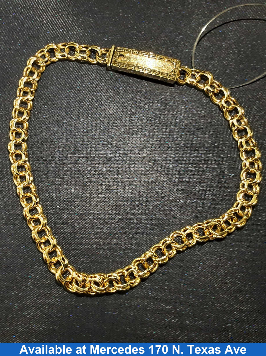Bracelet - Yellow Gold 10k (.417) 7 grams 10 inch